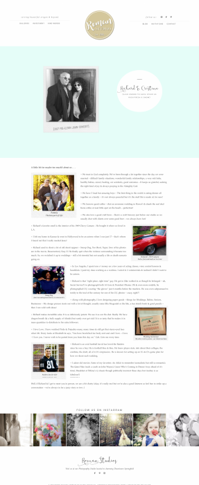 Portfolio: Roman Studios About Page